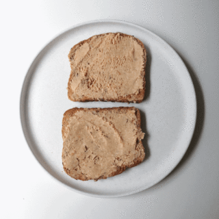 Tofu Almond Butter Cucumber Sandwiches