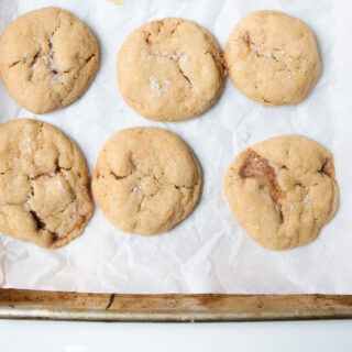 Peanut Butter Miso Cookies