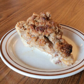 Thanksgiving 2024: Butterscotch Apple Pie with Dutch Crumb