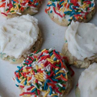 Birthday Cake Cookies