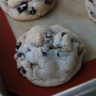 Brown Butter Cherry Chocolate Cookies